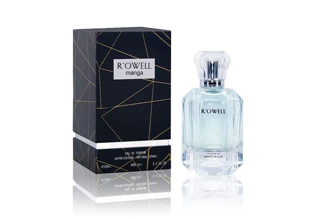 Perfume Glass Bottle with Carton Box